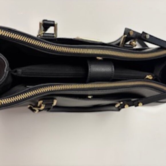 Calvin Klein Classic Black Satchel - Picture 2 of 7